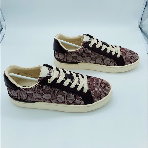 NWT COACH SIGNATURE CLIP LOW TOP SNEAKER WOMEN - Picture 6 of 14